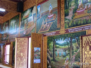 Wat Chiang Man - Peintures du Wihan Moderne