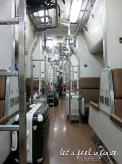 On the train to Chiang Mai