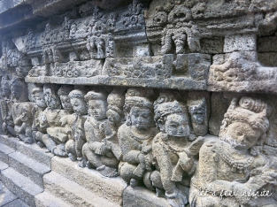 Borobudur - Bas reliefs 4